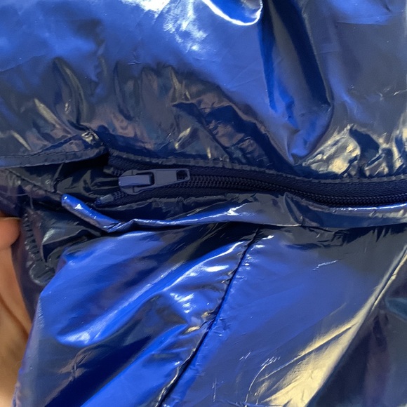 Blue Puffer Coat - Picture 4 of 4